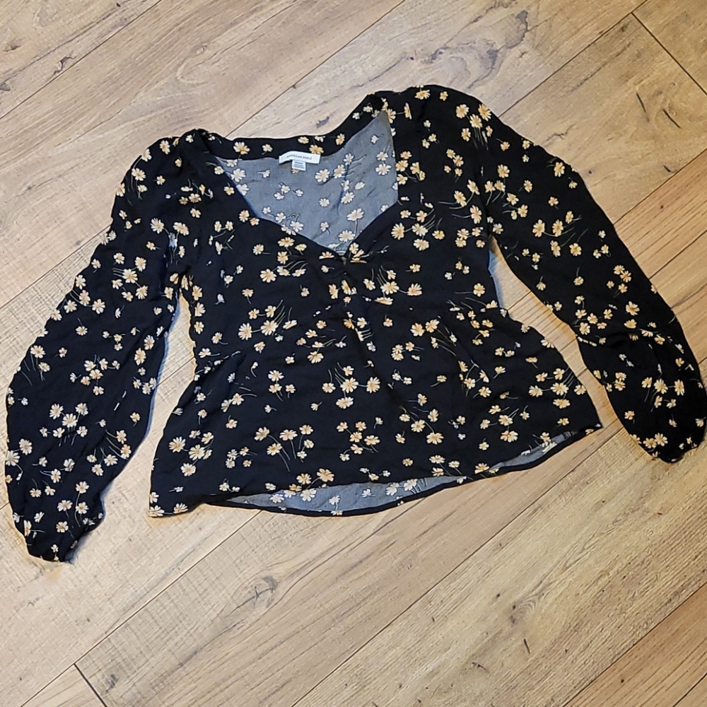Black floral